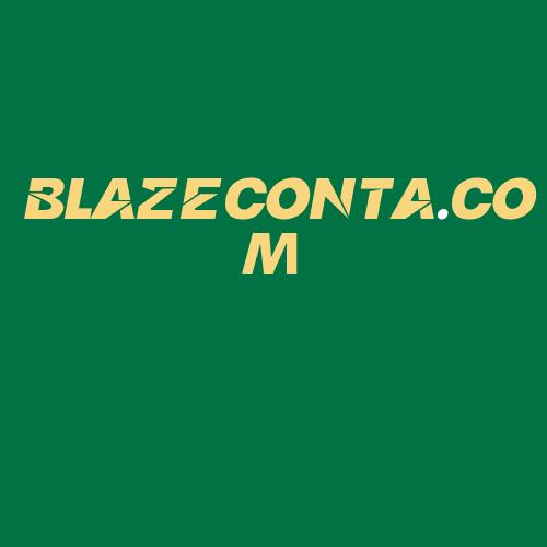 Logo da BLAZECONTA